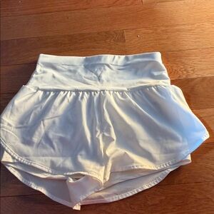White Women’s Active Shorts